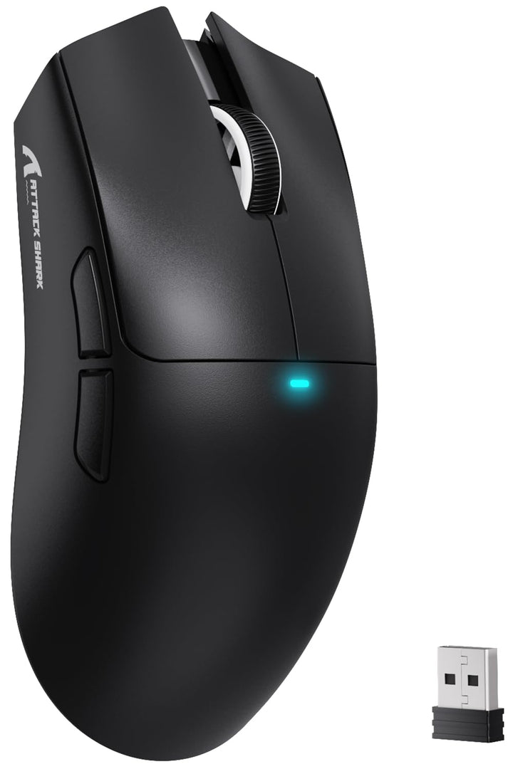 ATTACK SHARK X11SE Kabellose Gaming-Maus, 63g Superleicht, mit PixArt PAW3311-Sensor, 22000 DPI, Tri