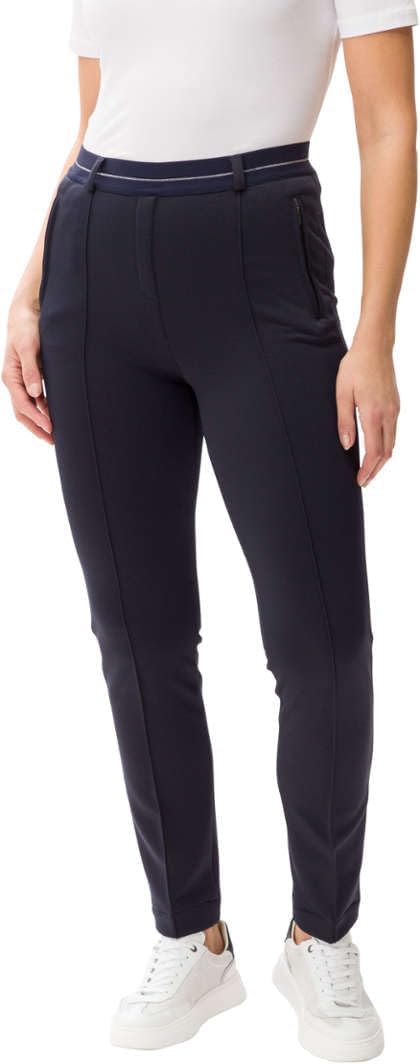Raphaela by Brax Damen Lillyth Cosy Sensation Jersey Hose 32W / 30L Navy, 32W / 30L Navy