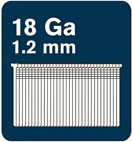 Rapid Nägel Typ 8, 50mm Stauchkopfnägel 18Ga, 5.000 Stk. Grosspackung, für tacker, druckluftnagler u