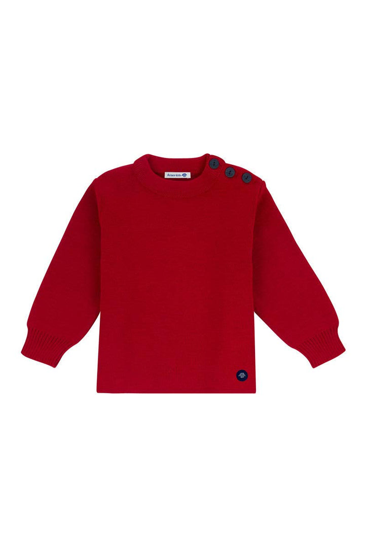 Armor Lux Jungen Pullover 2 Jahre Rot (296 Braise), 2 Jahre Rot (296 Braise)