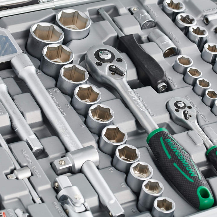 Mannesmann 232-tlg. Steckschlüsselsatz 1/4" + 1/2", M98450