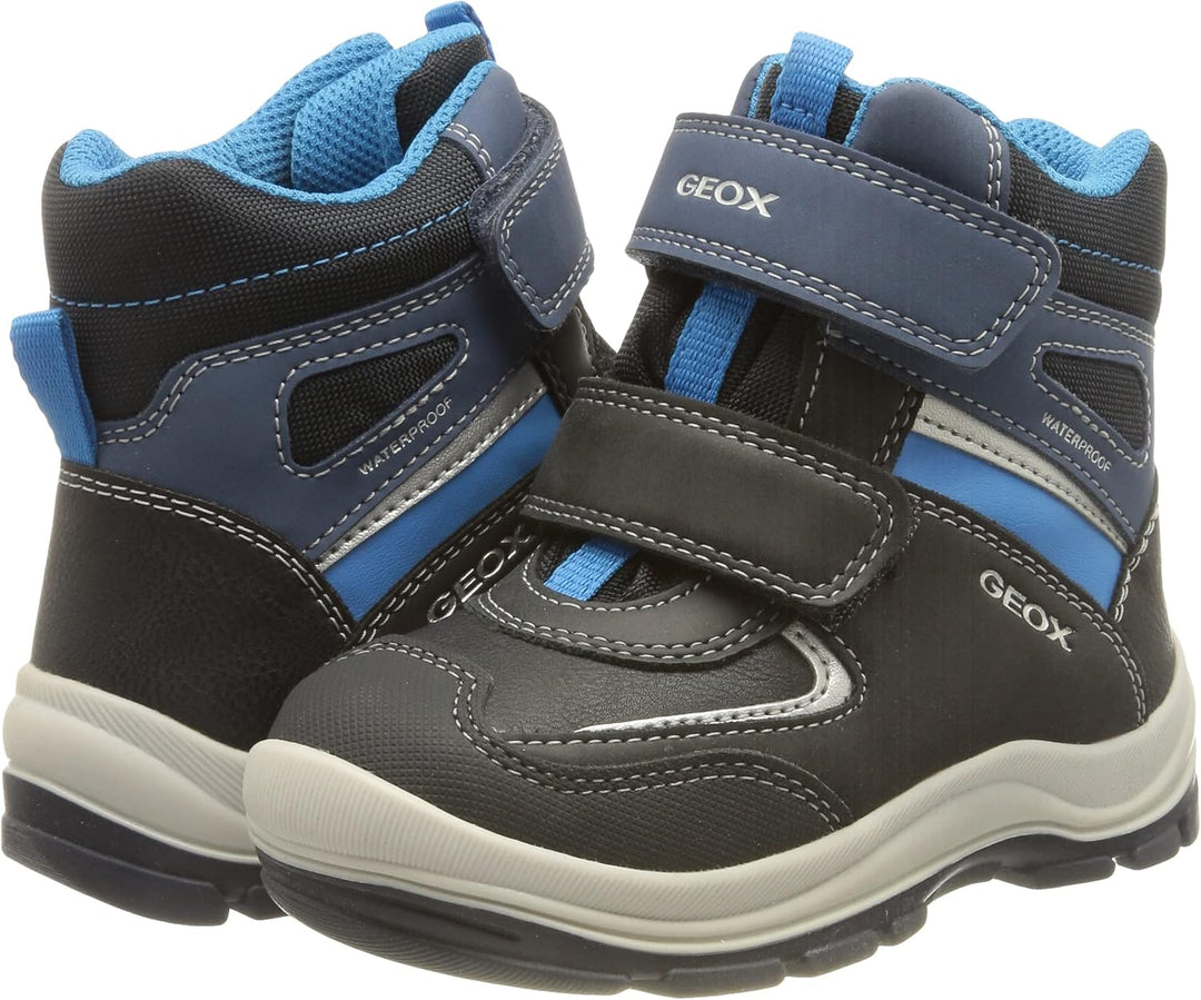 Geox Baby-Jungen B Flanfil Boy WPF B Stiefeletten 22 EU Navy Sky, 22 EU Navy Sky