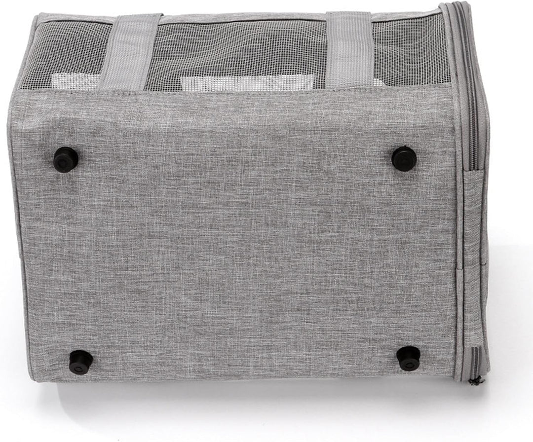 Transportbox Katze Katzen Transportboxen, Faltbar Hundetransportbox Katzentransportbox Mit Einstellb