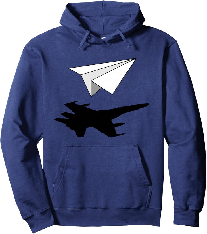 Luftfahrtingenieur Papierflugzeug Pullover Hoodie