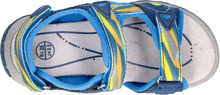 Lico Unisex Kinder Luca VSandalen 27 EU Blau Lemon, 27 EU Blau Lemon