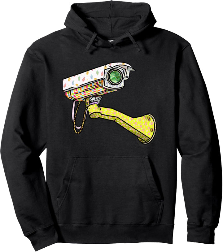 Überwachungskamera lustig Pullover Hoodie