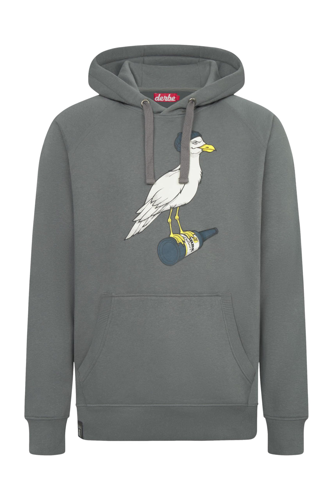 derbe Hoodie Sturmmöwe Herren | Kapuze | Hamburg | Pullover | Möwe M Lava Smoke, M Lava Smoke