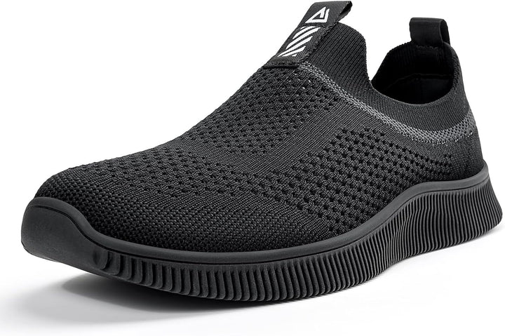 MrToNo Slip On Sneakers Herren Damen Turnschuhe Sportschuhe Fitness Sporthalle Freizeitschuhe Atmung