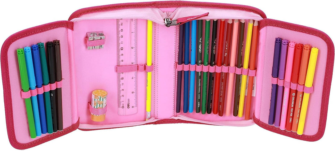 Einhorn Schulranzen Set für Mädchen 1 Klasse | Tornister Schulrucksack für Grundschule | super leich