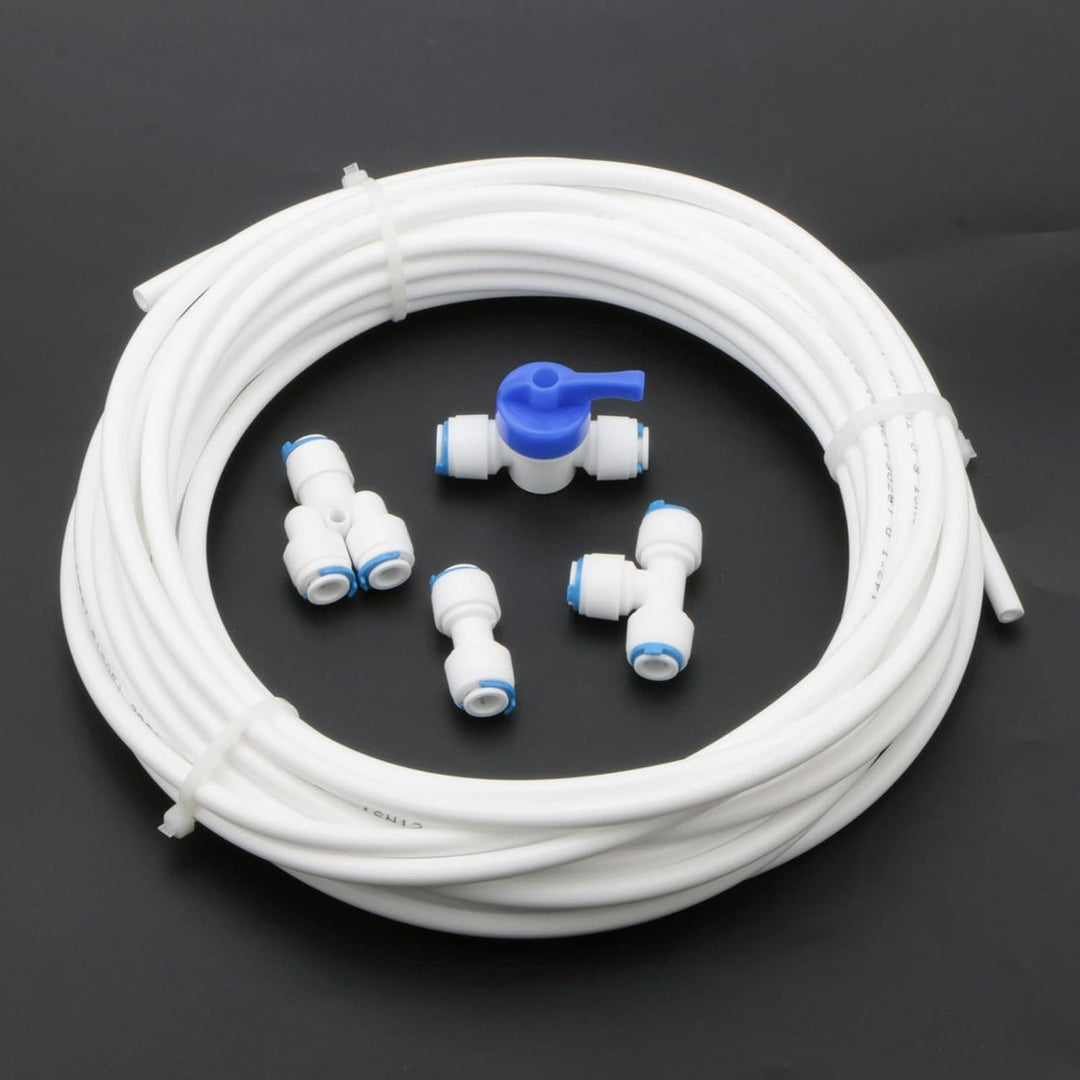 10 m Wasserversorgungsrohr, Kühlschrank Anschluss Set, Kühlschrankfilter Set für Europäischen Stil D
