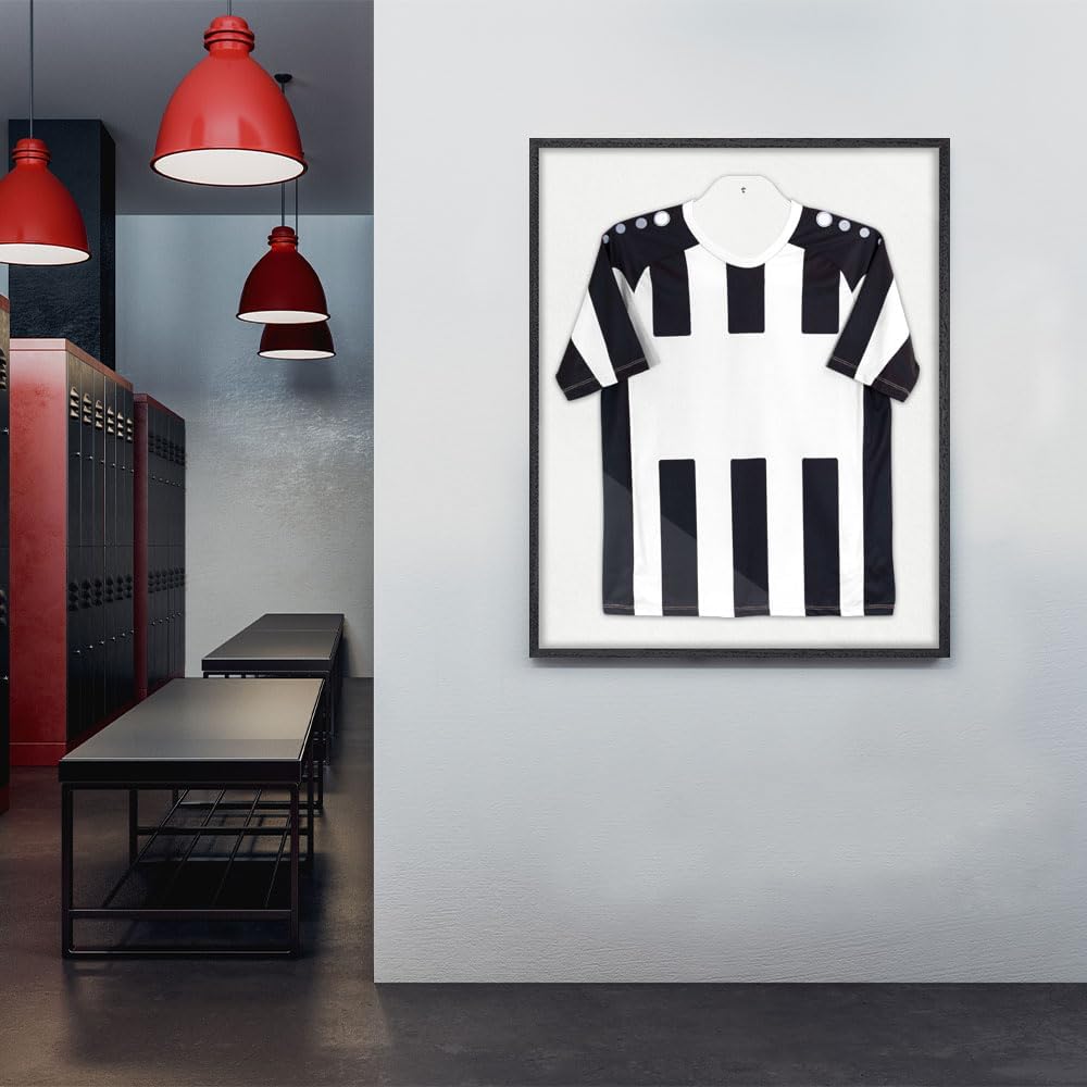 Bildershop-24 Objektrahmen Trikotrahmen Vario inkl. Bügel und Passepartout 60x80cm Schwarz (lackiert