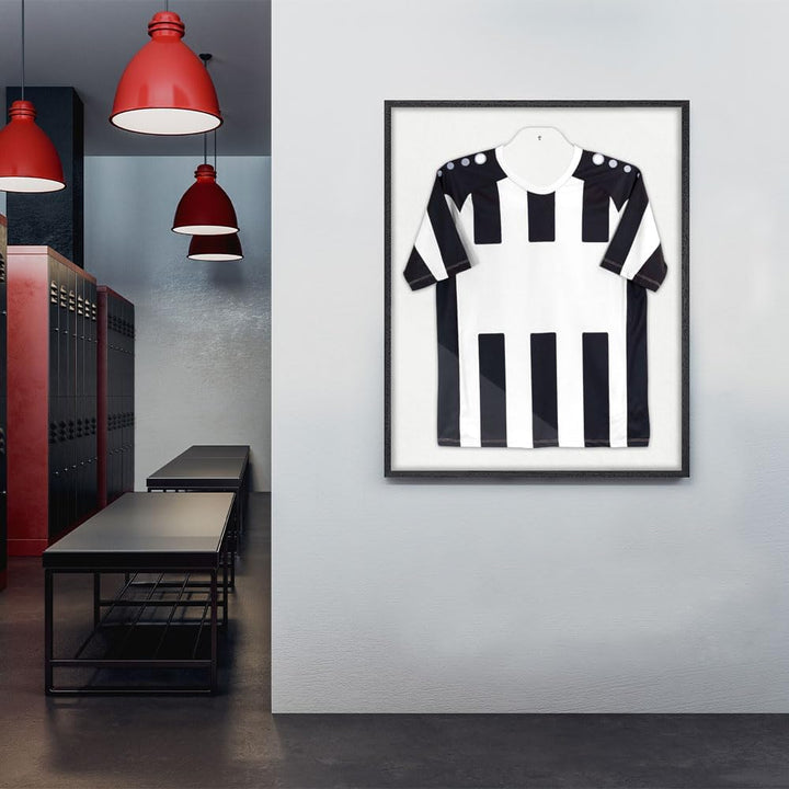 Bildershop-24 Objektrahmen Trikotrahmen Vario inkl. Bügel und Passepartout 60x80cm Schwarz (lackiert