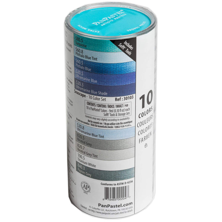 PanPastel Universal-Set, 10 Farben Seascape Set
