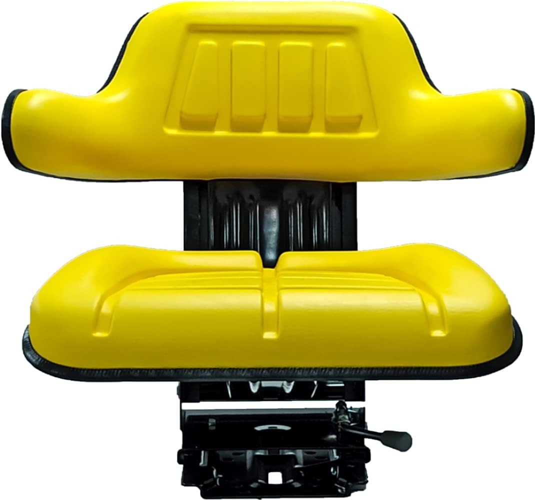 Schleppersitz Traktorsitz Universalsitz Trecker Sitz Oldtimer gefedert KS 44/2V PVC Gelb kompatibel