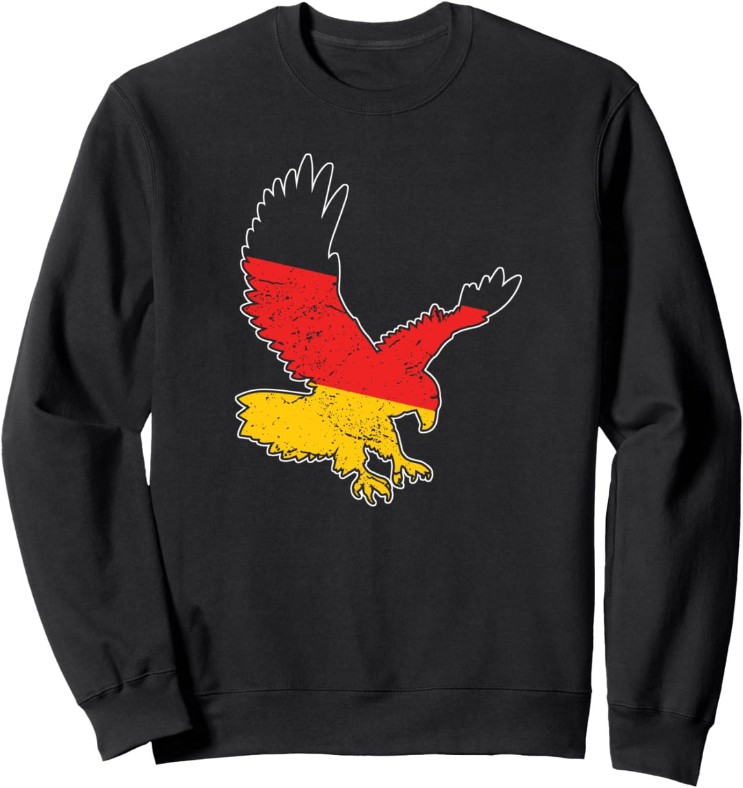 Deutsch Adler Flagge Vogel Deutschland Germany Geschenk Sweatshirt