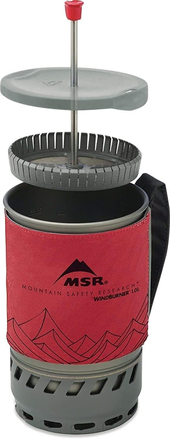 MSR WINDBURNER 1.8 LTR COFFEE PRESS KIT 1.8-Liter, 1.8-Liter