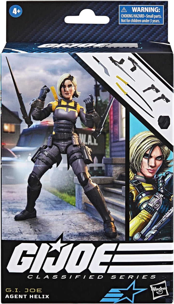 G.I. Joe Classified Series Agent Helix Sammelfigur Actionfigur 104 15,2 cm Actionfiguren für Jungen