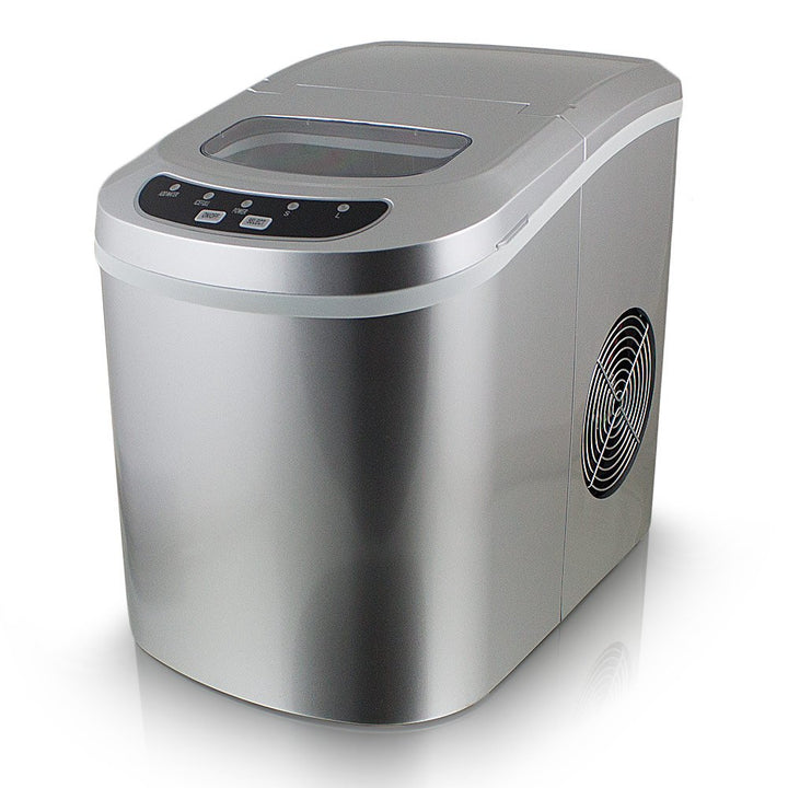 ms-point Eiswürfelmaschine, Eiswürfelbereiter, Icemaker in Silber