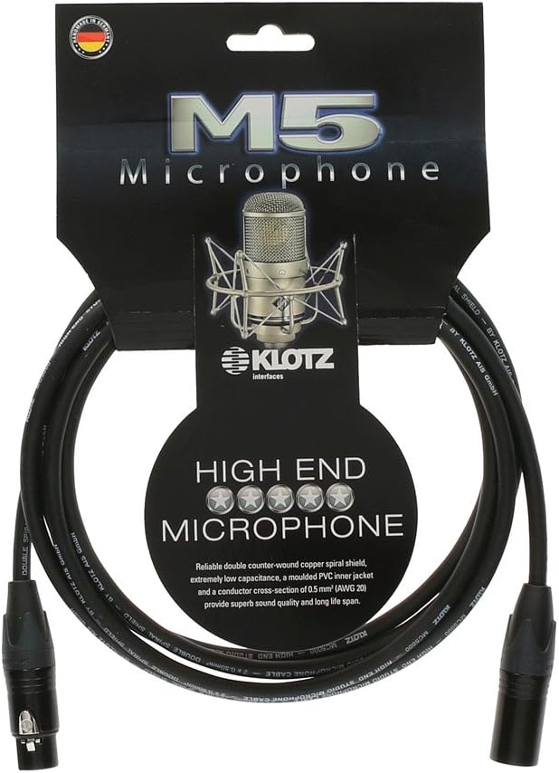 Klotz M5FM03 Mikrofonkabel 3m, 3 m