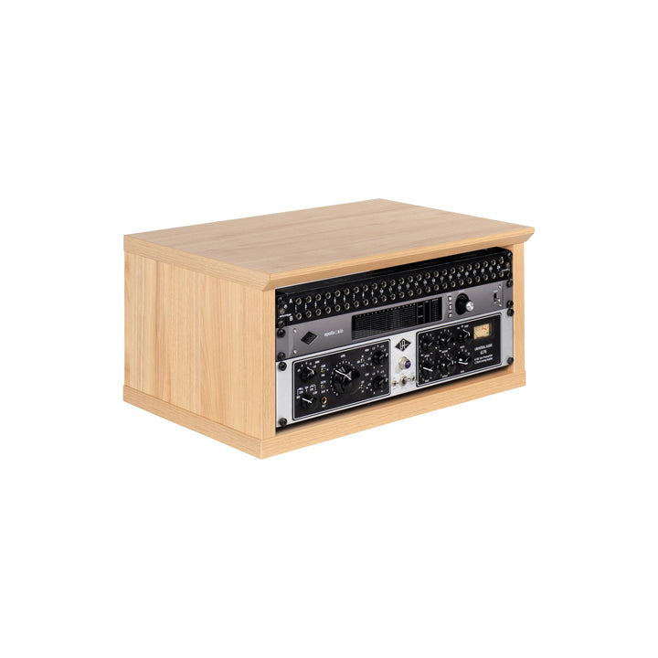 Gator Frameworks Elite Furniture Series Desktop 4U Studio Rack, Ahorn Natur (GFW-ELITERK-4U-MPL)