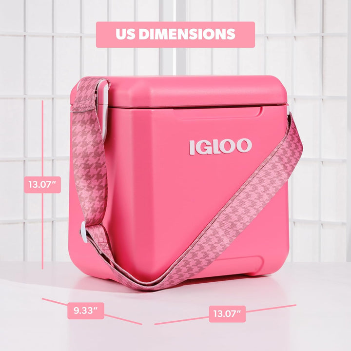 Igloo Tag Along - Passive Kühlbox - MaxCold Isolierung - Für Strand Picknick Remix Rosa, Remix Rosa