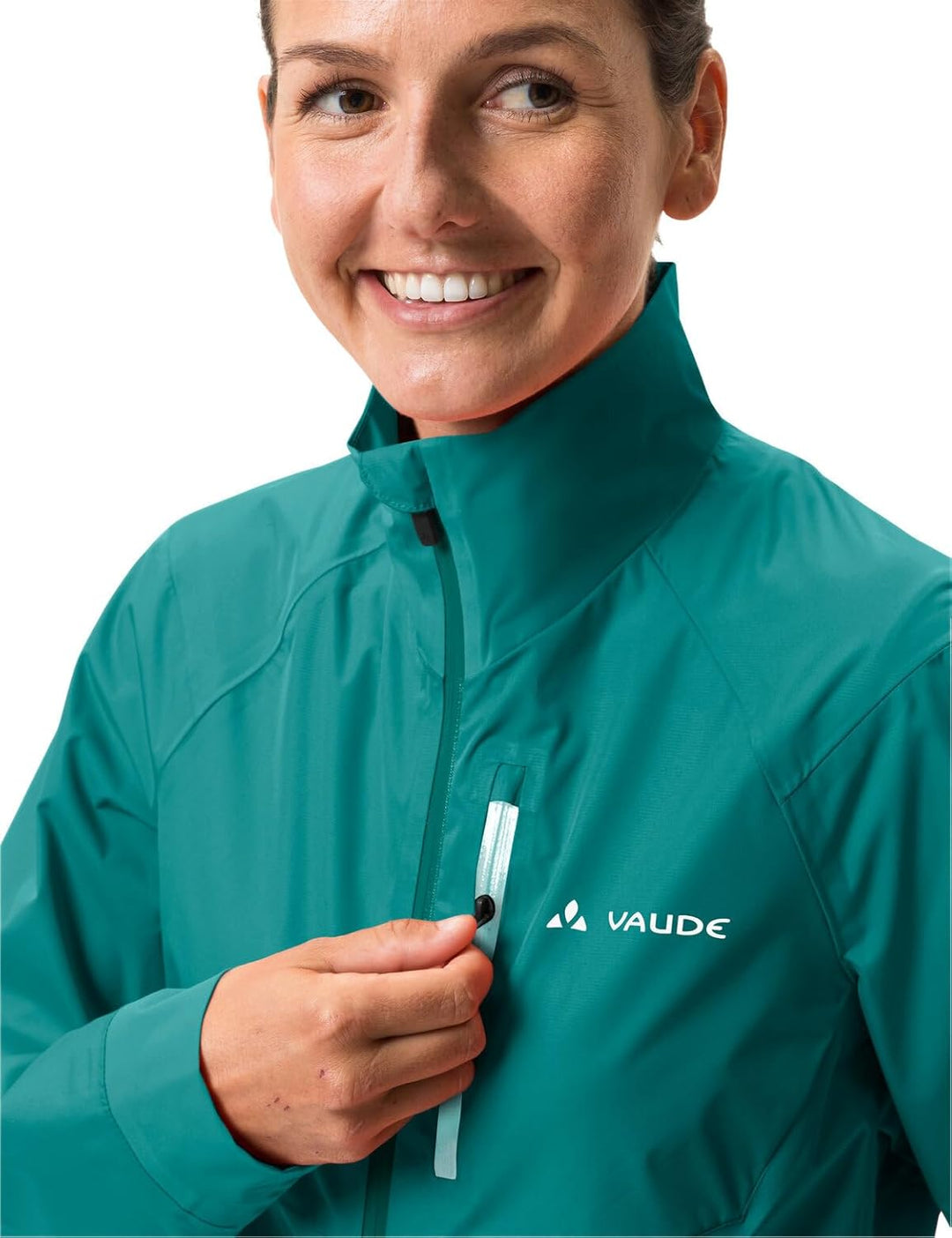 VAUDE Damen Women's Kuro Rain Jacket Jacke 38 wave, 38 wave