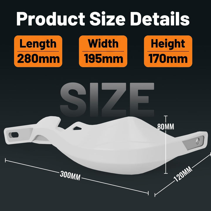 Handguards Motorrad, Handprotektoren Motorrad Handschutz Sturzschutz für 22 mm 28 mm Lenker Surron S