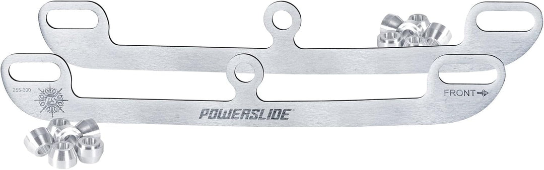Powerslide Schlittschuh Sabres 3 Eiskufen für 3-Rollen Inline Skates, für Damen und Herren XXS/XS, X