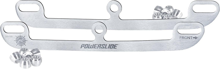 Powerslide Schlittschuh Sabres 3 Eiskufen für 3-Rollen Inline Skates, für Damen und Herren XXS/XS, X