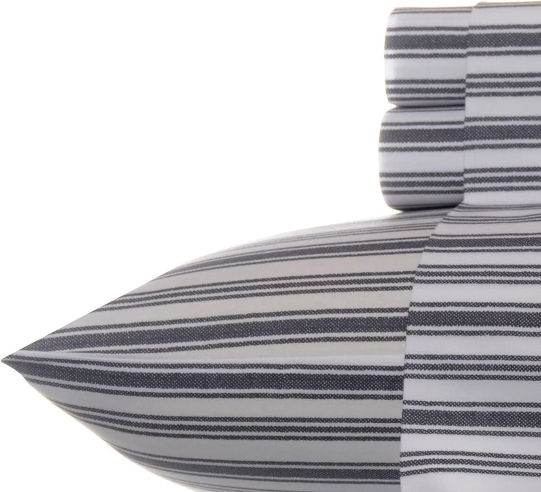 Nautica - Bettwäsche-Set für Doppelbett, Baumwoll-Perkal-Bettwäsche-Set, knackig und kühl, Dor-Room-