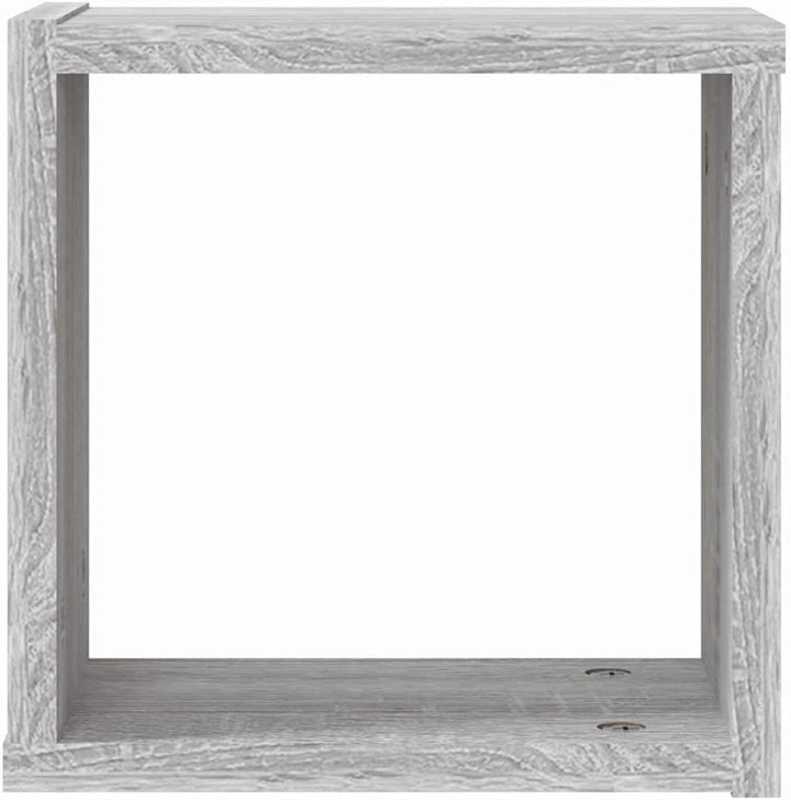 vidaXL Wandregale Wandhalterung 4 STK. Graues Sonoma 26 x 15 x 26 cm | Macht jeden Raum schicker mit