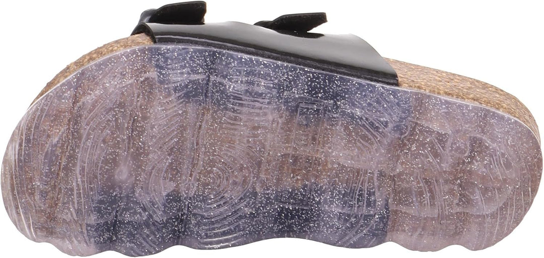 Superfit Mädchen Jellies Pantoffeln 27 EU Schwarz 0000, 27 EU Schwarz 0000