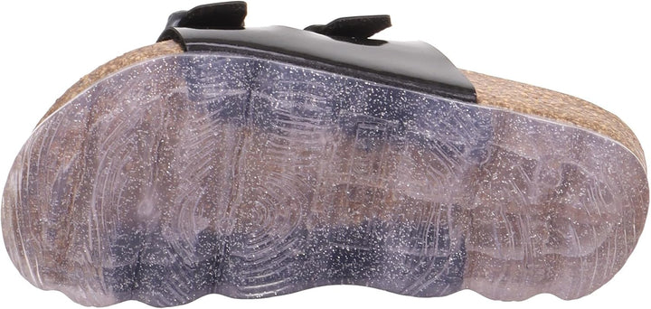Superfit Mädchen Jellies Pantoffeln 27 EU Schwarz 0000, 27 EU Schwarz 0000