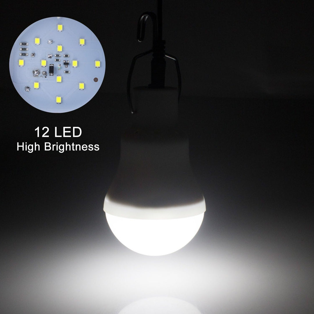 LED Solar Glühbirne Solarlampen für Aussen 2PCS mit 3M Kabel*2, Beinhome Laterne Campinglampe Hängel