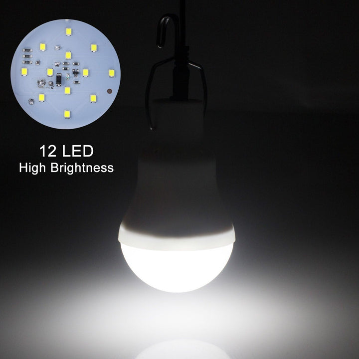 LED Solar Glühbirne Solarlampen für Aussen 2PCS mit 3M Kabel*2, Beinhome Laterne Campinglampe Hängel