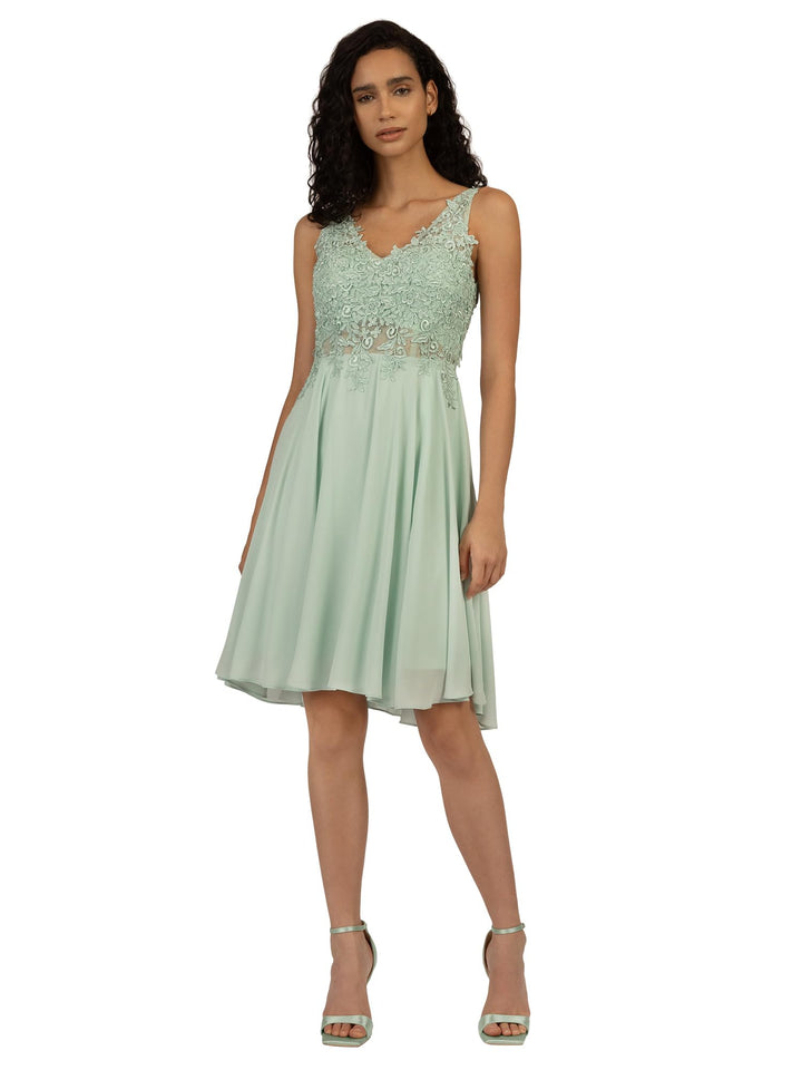 ApartFashion Damen Cocktailkleid Formales Abendkleid 38 Mint, 38 Mint