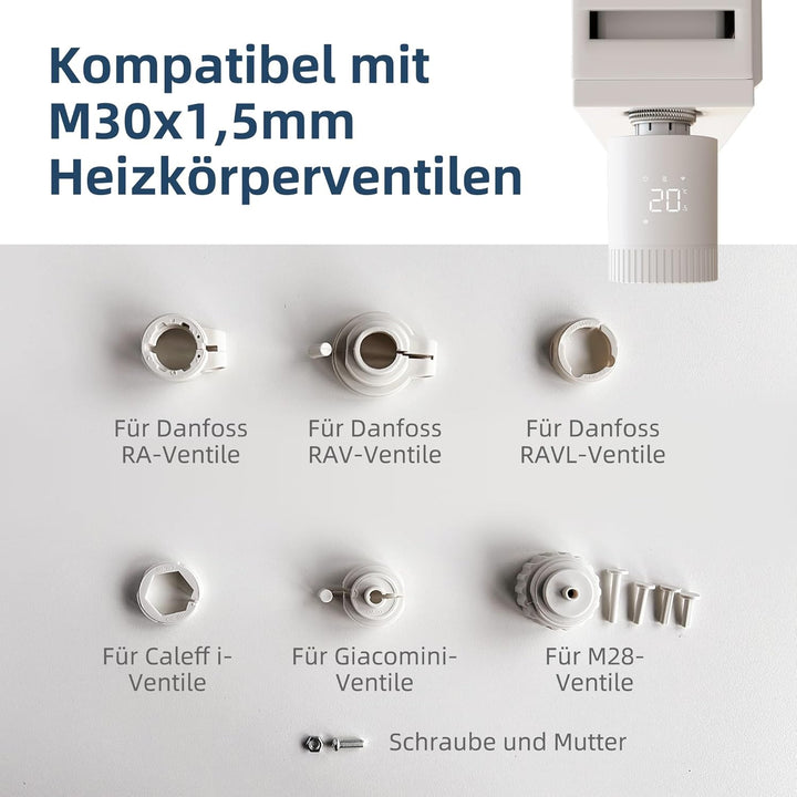 Beok Smart Heizkörperthermostat Zigbee Heizungsthermostat Raumthermostat Digital Benötigt Tuya Gatew