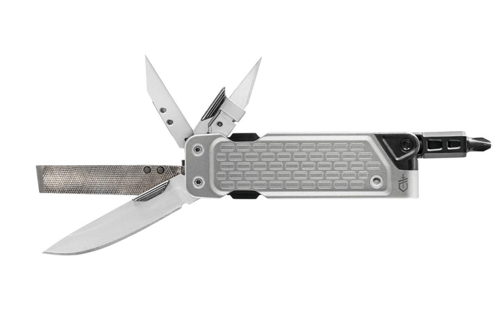 Gerber Multifunktionswerkzeug mit 7 Funktionen, Messer mit glatter Klinge