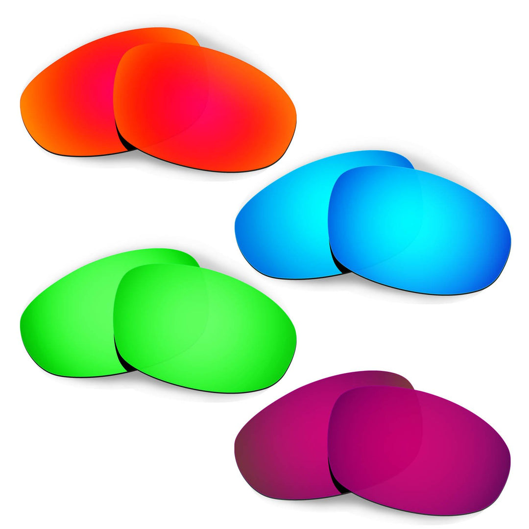 HKUCO Plus Mens Replacement Lenses For Oakley Juliet - 4 pair