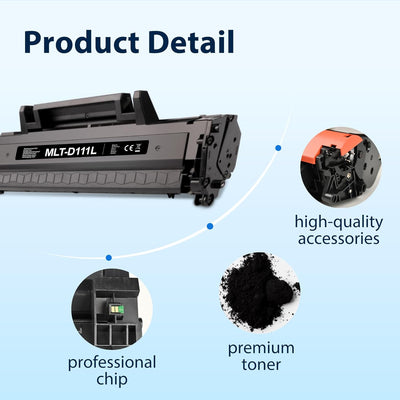 MYCARTRIDGE MLT-D111L Toner Kompatibel für MLT D111L D111S für Samsung Xpress M2070 M2070W M2026 W M