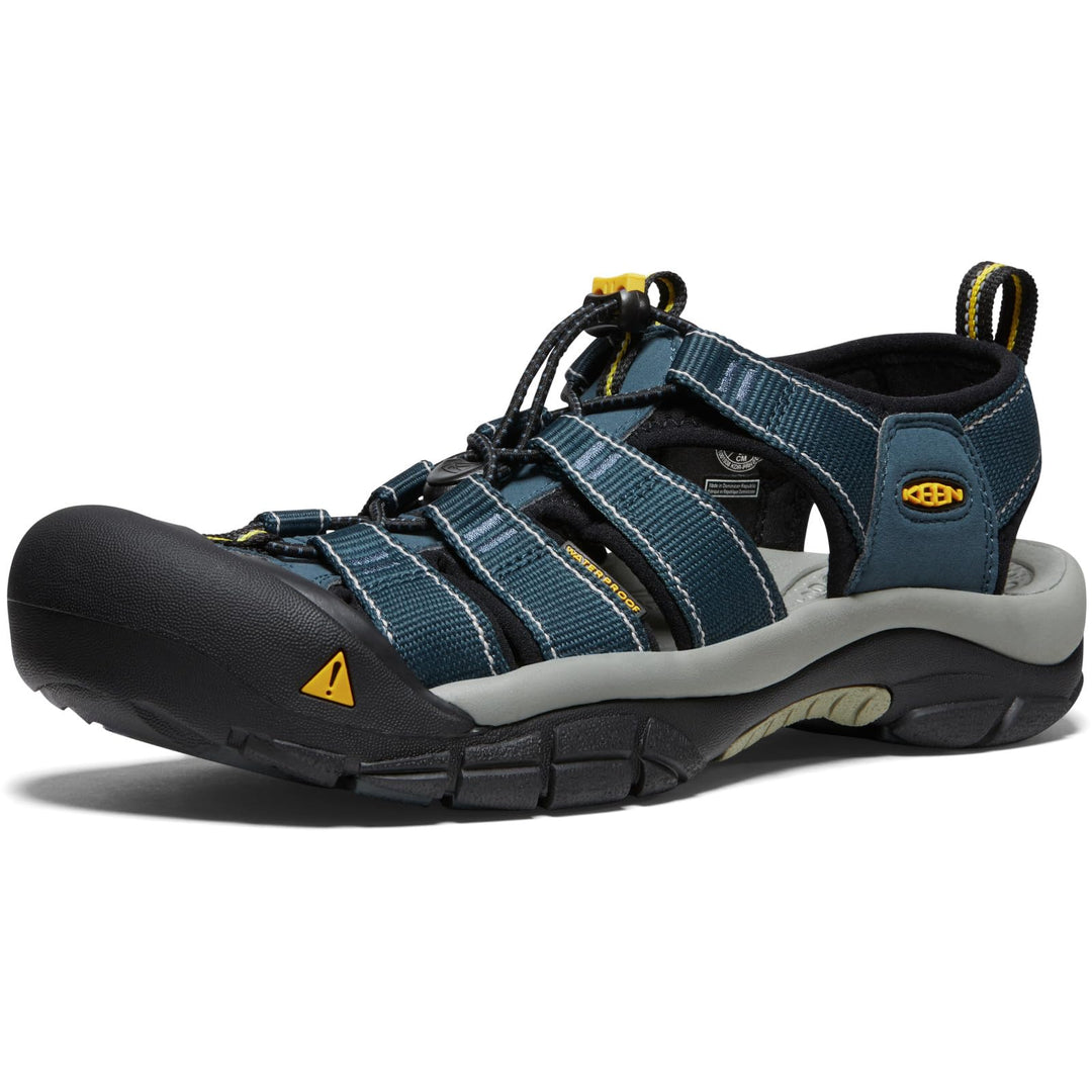 KEEN Herren Newport H2 Closed Toe Water Sandalen 40.5 EU Weit Marineblau Mittelgrau, 40.5 EU Weit Ma