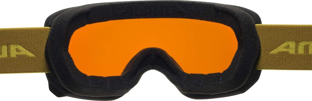 ALPINA SCARABEO Q-LITE - Verspiegelte, Kontrastverstärkende OTG Skibrille Mit 100% UV-Schutz Für Erw