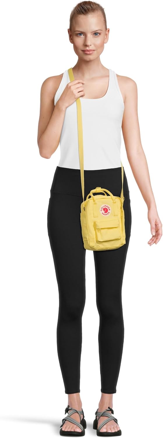 Fjallraven Unisex Kånken Sling Luggage- Messenger Bag (1er Pack) 15x8x20cm Mais, 15x8x20cm Mais