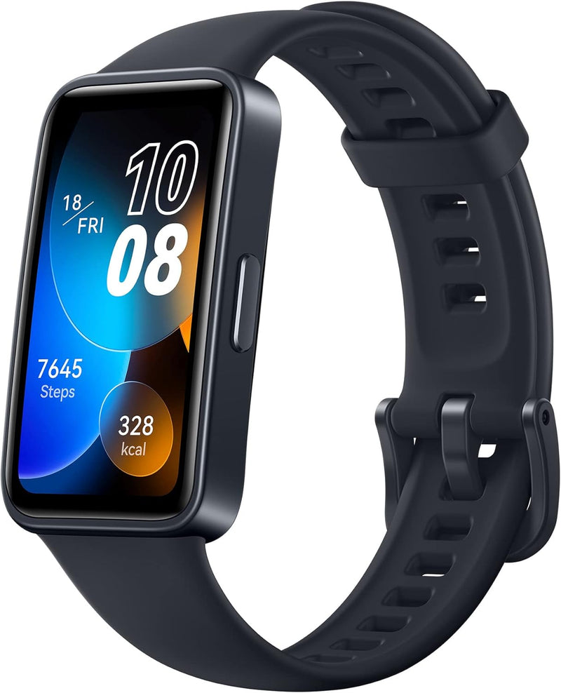 HUAWEI Band 8 Smartwatch, Ultraflaches Design, Schlaf-Tracking, 2 Wochen Akkulaufzeit,Gesundheits- u