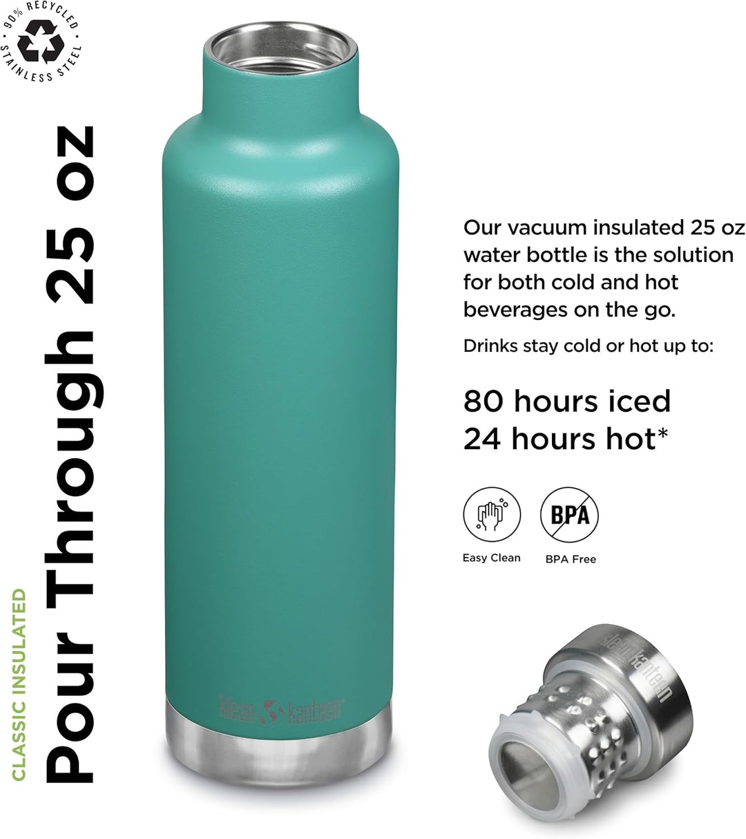 Klean Kanteen Herren Classic Vi Trinkflasche Einheitsgrösse Porcelain Green, Einheitsgrösse Porcelai