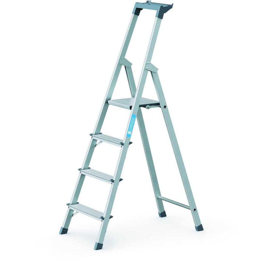 ZARGES 4 Stufen-Stehleiter Z200, einseitig, eloxiert