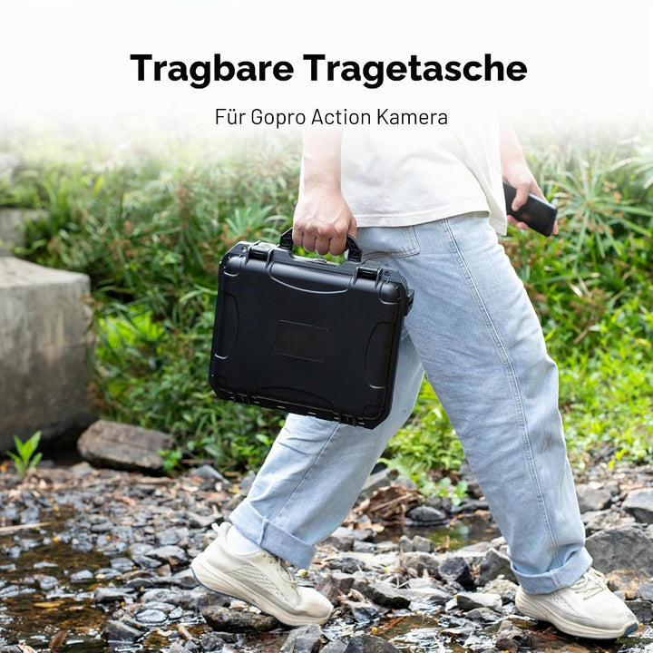 Tragetasche für GoPro Hero 13/12/11/10/9/8 Media Mod/Creator Edition Zubehör, doppellagig, wasserdic