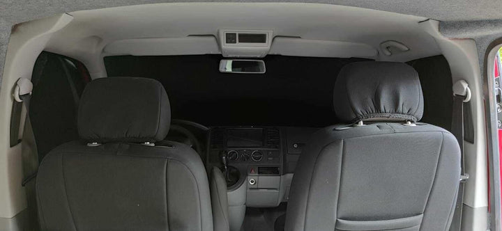 BREMER SITZBEZÜGE Frontscheibenabdeckung kompatibel mit VW T5 T6 T6.1 Wohnmobil Abdeckung Sonnenschu