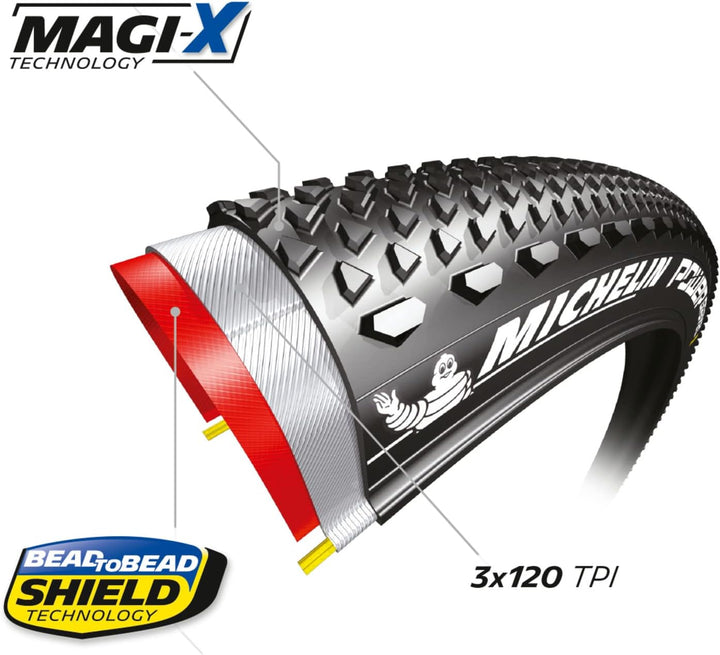 MICHELIN Power Gravel, Road Fahrradreifen 28, 28
