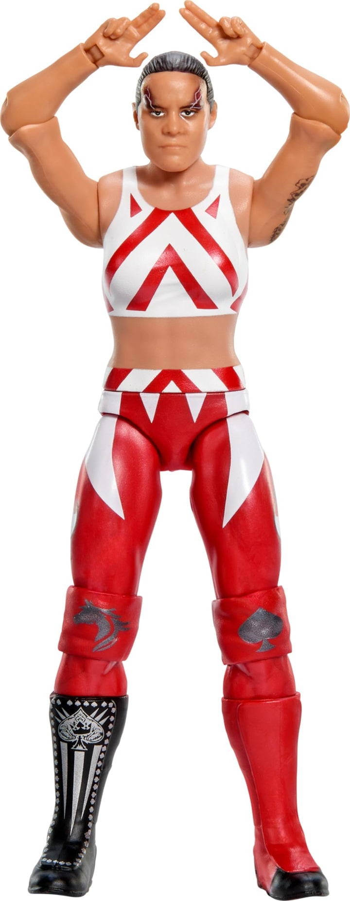Mattel WWE Actionfigur, 15,2 cm grosses Sammlerstück Shayna Baszler mit 10 Gelenkpunkten & lebensech